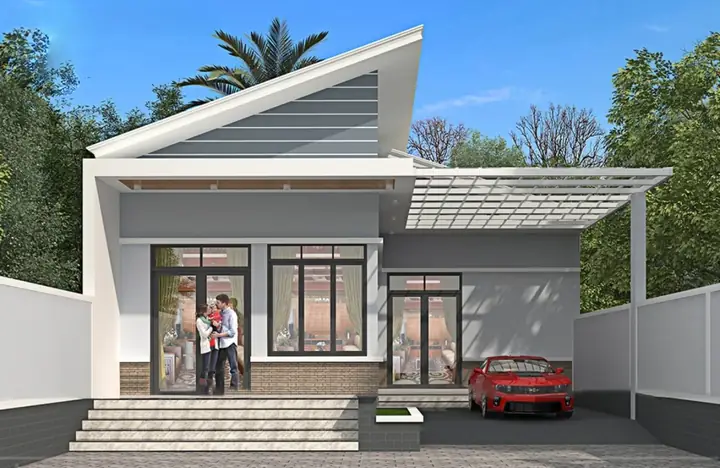 Nhà Cấp 4 Có Gara