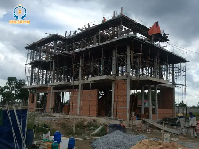 Dịch Vụ Thi Công Xây Dựng Phần Thô Uy Tín Tại Công Ty Kiến Trúc Hùng Gia Phát