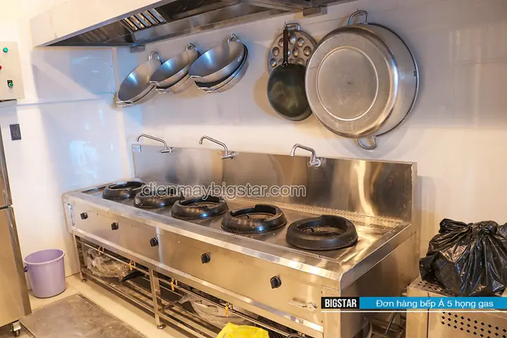 Đặt Hàng Gia Công Bếp Khè Công Nghiệp Chất Lượng, Giá Tại Xưởng Tại Điện Máy Bigstar