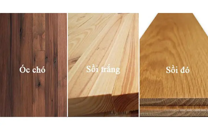 So Sánh Giường Gỗ Óc Chó Và Gỗ Sồi