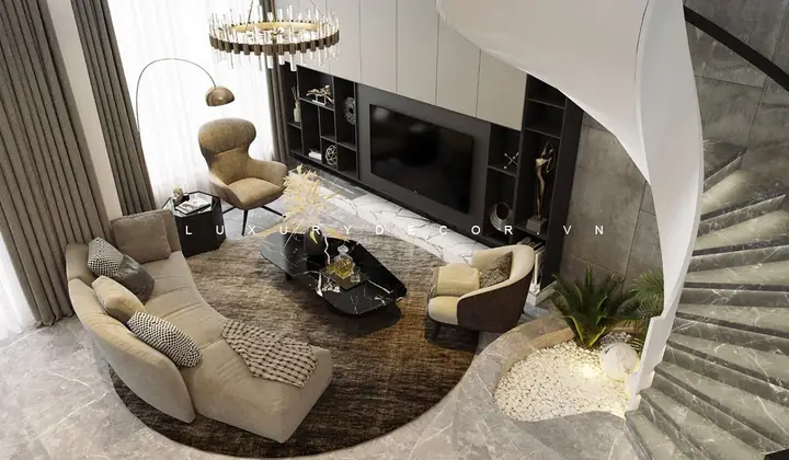 Thiết Kế Nội Thất Biệt Thự Theo Phong Thủy Thiết Kế Nội Thất Biệt Thự Theo Phong Thủy