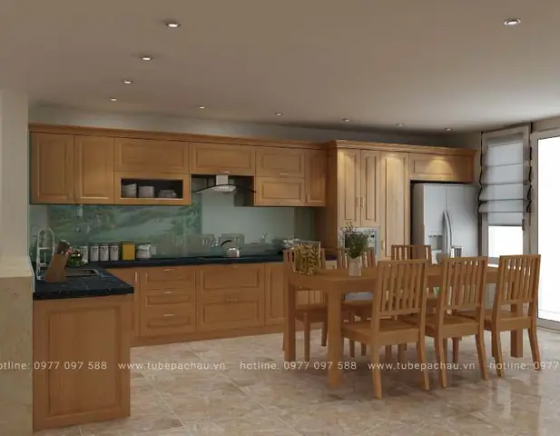 Đánh Giá Ưu Nhược Điểm Của Tủ Bếp Gỗ Sồi Mỹ Nhập Khẩu