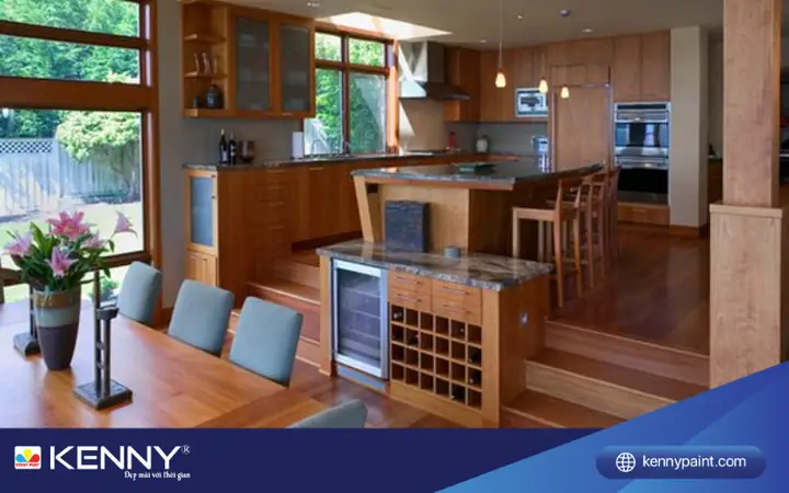 Một Số Lưu Ý Khác Khi Thiết Kế Nhà Bếp Hòa Hợp Với Không Gian