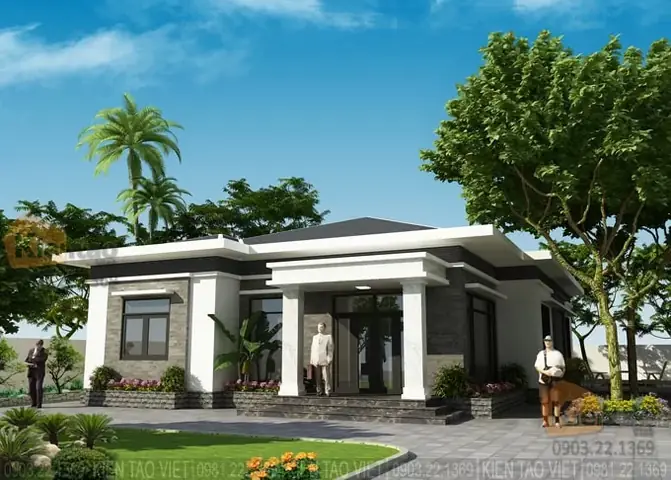 Biệt Thự Nhà Vườn 1 Tầng Tại Thanh Hóa – Biệt Thự Cấp 4 Sân Vườn