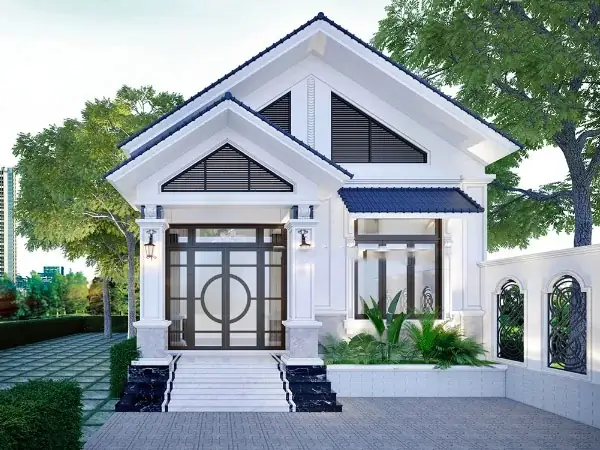 Biệt Thự Vườn 1 Tầng 4 Phòng Ngủ Đẹp