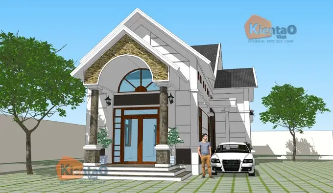 Mẫu Nhà Vườn Cấp 4 Đẹp Tại Điện Biên