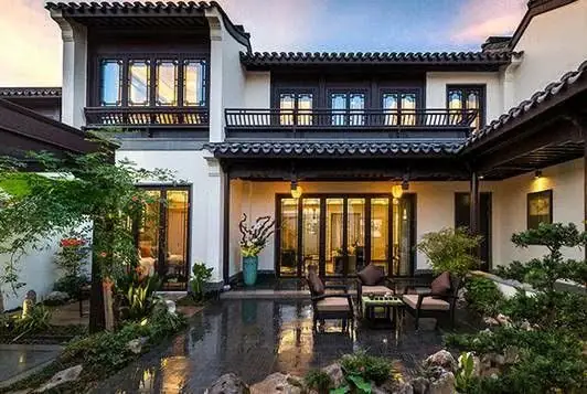 Thiết Kế Biệt Thự 2 Tầng Phong Cách Trung Quốc