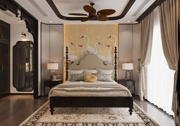 Sử Dụng Chất Liệu Tơ Lụa Vào Các Bố Trí Không Gian