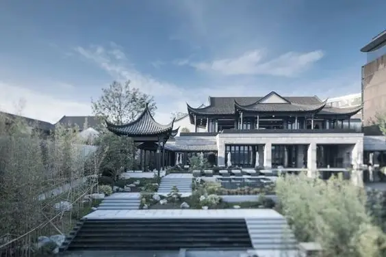 Thiết Kế Biệt Thự 2 Tầng Phong Cách Trung Quốc