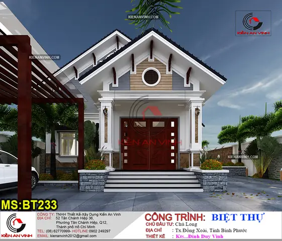 Những Mẫu Biá»t Thá»± Äẹp 1 Tầng Sã¡ng Tạo Do Kiến An Vinh Triá»n Khai Thiết Kế Những Mẫu Biá»t Thá»± Äẹp 1 Tầng Sã¡ng Tạo Do Kiến An Vinh Triá»n Khai Thiết Kế