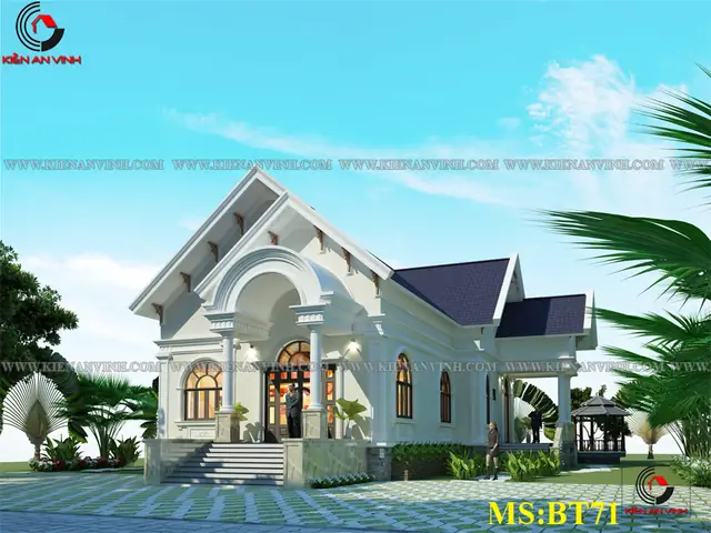 Thiết Kế Biá»t Thá»± 1 Tầng Nhã Væ°á»n Thiết Kế Biá»t Thá»± 1 Tầng Nhã Væ°á»n