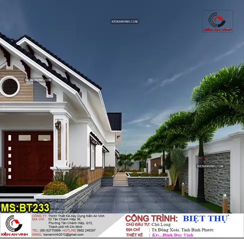 Những Mẫu Biá»t Thá»± Äẹp 1 Tầng Sã¡ng Tạo Do Kiến An Vinh Triá»n Khai Thiết Kế Những Mẫu Biá»t Thá»± Äẹp 1 Tầng Sã¡ng Tạo Do Kiến An Vinh Triá»n Khai Thiết Kế