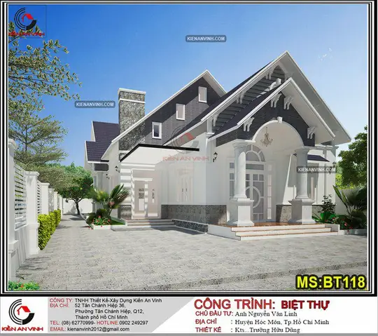 Những Mẫu Biá»t Thá»± Äẹp 1 Tầng Sã¡ng Tạo Do Kiến An Vinh Triá»n Khai Thiết Kế Những Mẫu Biá»t Thá»± Äẹp 1 Tầng Sã¡ng Tạo Do Kiến An Vinh Triá»n Khai Thiết Kế