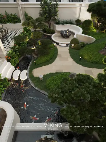 Mẫu Biệt Thự Tân Cổ Điển Kiểu Phápvk23081 Mẫu Biệt Thự Tân Cổ Điển Kiểu Phápvk23081