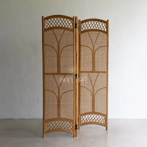 Bình Phong Mây Tre Đan Trang Trí Phòng Cổ Điển Là Gì?