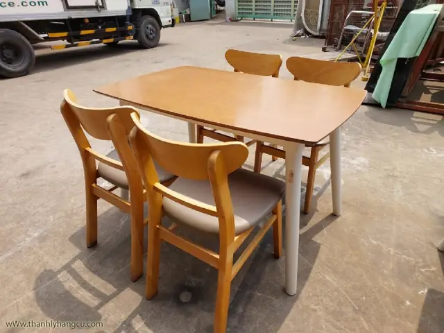 Quy Trình Thu Mua Bộ Bàn Ăn 4 Ghế Gỗ Căm Xe Tại Đồ Cũ Nam Anh Quy Trình Thu Mua Bộ Bàn Ăn 4 Ghế Gỗ Căm Xe Tại Đồ Cũ Nam Anh