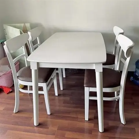 Hướng Dẫn Chọn Bộ Bàn Ăn 4 Ghế Màu Trắng Phù Hợp Mọi Nhà