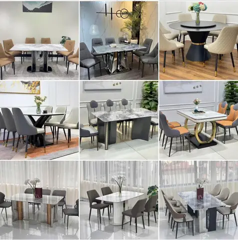 Phong Cách Thiết Kế Của Các Bộ Bàn Ăn 6 Người Phong Cách Thiết Kế Của Các Bộ Bàn Ăn 6 Người