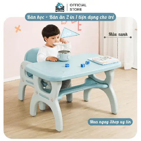 Mô Tả Bộ Bàn Ghế Đa Năng Cho Bé Pakey Cao Cấp