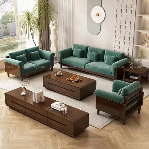 Đệm Nỉ Màu Xanh Rêu – Sự Giao Hòa Của Thiên Nhiên Và Phong Cách