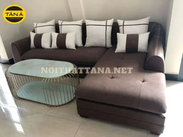 Sofa Nỉ Cho Phòng Khách Nhỏ
