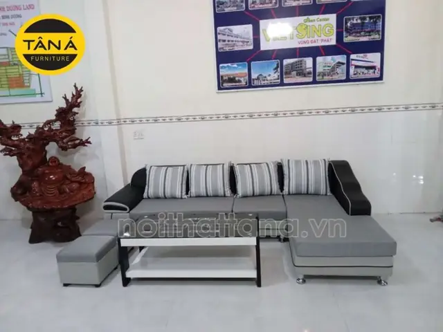 Sofa Nỉ Chữ L