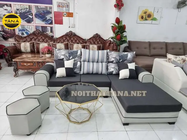 Sofa Nỉ Hiện Đại