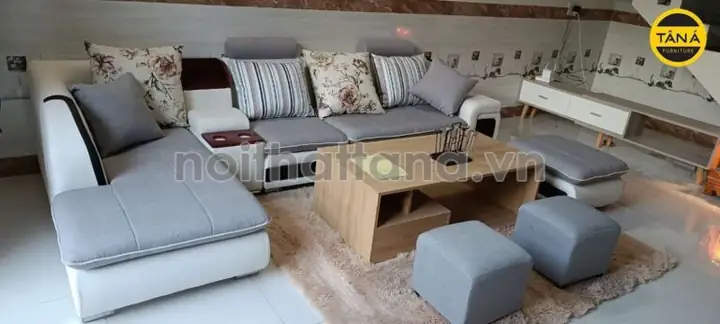 Sofa Nỉ Hiện Đại