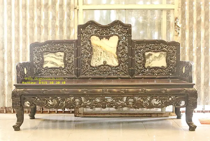 Bộ Ghế Trường Kỷ Gỗ Gụ