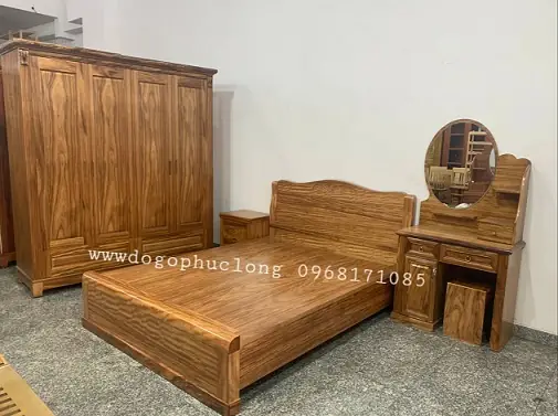 Bộ Giường Tủ Gỗ Hương: Hướng Dẫn Toàn Diện Cho Gia Chủ