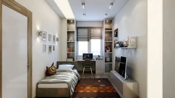 Tổng Hợp Các Mẫu Thiết Kế Phòng Ngủ Dài Và Hẹp Đẹp Nhất Hiện Nay