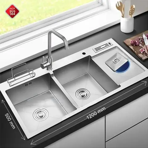 Bồn Rửa Chén 3 Ngăn: Chọn Sao Cho Tối Ưu Bếp Hiện Đại?