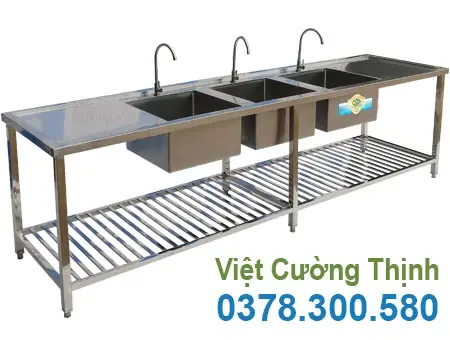 Bồn Rửa Chén 3 Ngăn: Chọn Sao Cho Tối Ưu Bếp Hiện Đại?