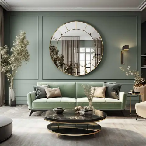 Ấn Tượng Với Bức Tường Gương Phản Chiếu