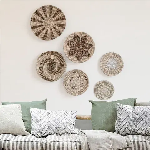 Tường Trang Trí Sản Phẩm Thủ Công Tự Nhiên