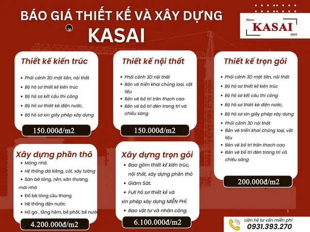 Bảng Giá Thiết Kế Nhà Tại Hồ Chí Minh Mới Nhất Được Cập Nhật Bởi Kasai Bảng Giá Thiết Kế Nhà Tại Hồ Chí Minh Mới Nhất Được Cập Nhật Bởi Kasai