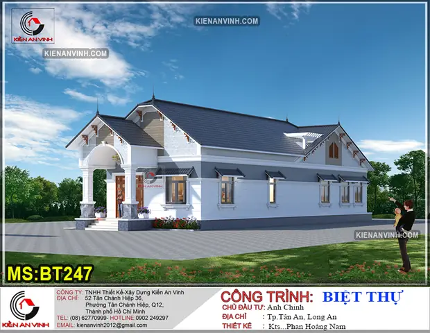 Nhá»¯ng Máº«u Biá»t Thá»± Äáº¹p 1 Táº§ng Sã¡ng Táº¡o Do Kiáº¿n An Vinh Triá»n Khai Thiáº¿t Káº¿