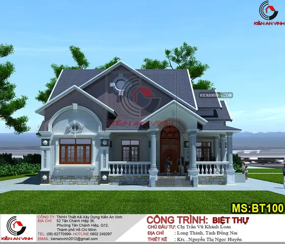 Nhá»¯ng Máº«u Biá»t Thá»± Äáº¹p 1 Táº§ng Sã¡ng Táº¡o Do Kiáº¿n An Vinh Triá»n Khai Thiáº¿t Káº¿