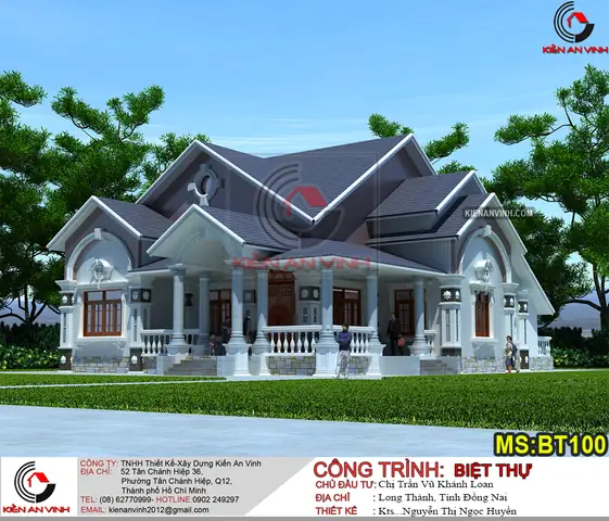 Nhá»¯ng Máº«u Biá»t Thá»± Äáº¹p 1 Táº§ng Sã¡ng Táº¡o Do Kiáº¿n An Vinh Triá»n Khai Thiáº¿t Káº¿