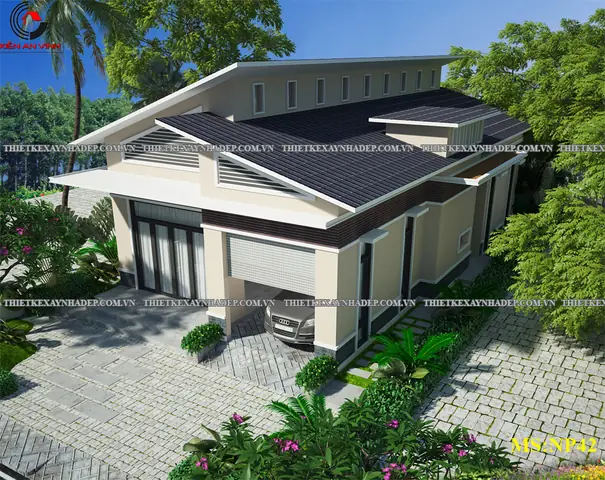 Máº«u Biá»t Thá»± 1 Táº§ng Phong Cã¡ch Hiá»n Äáº¡i