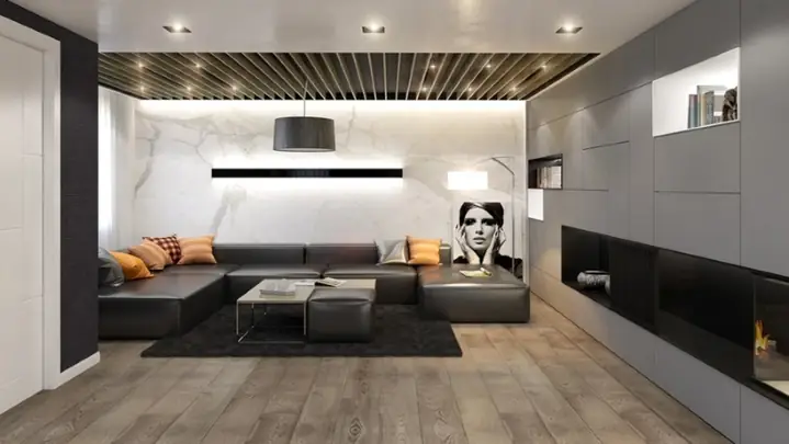 Ốp Tường Phối Màu Tương Phản