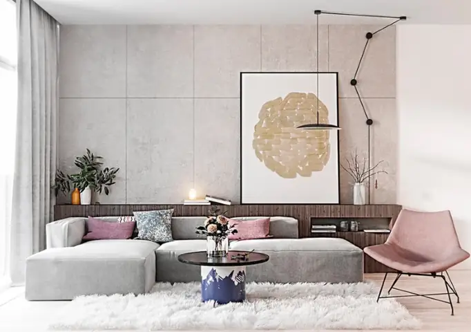 Tại Sao Ốp Tường Phòng Khách Trở Thành Xu Hướng 2024?