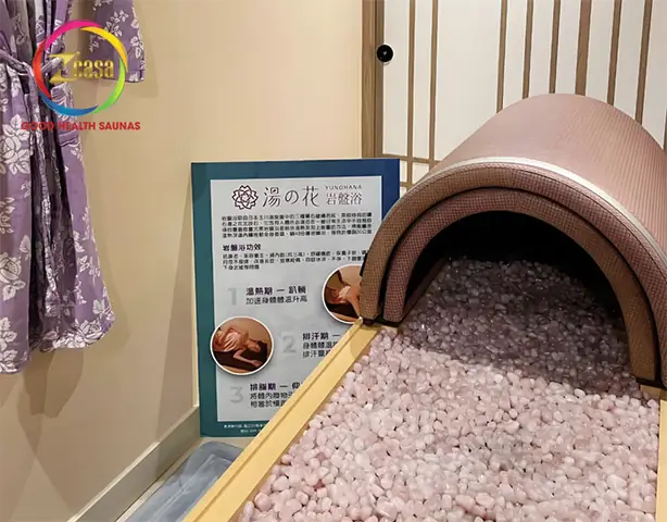 Phòng Xông Hơi Đá Nóng Nhật Bản Ganbanyoku