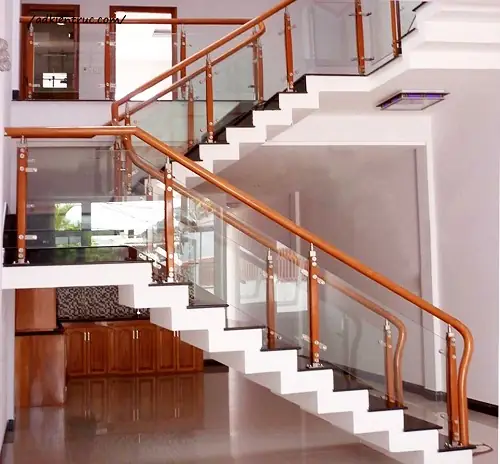 Báo Giá Cầu Thang Kính Cường Lực Tay Vịn Nhựa: Báo Giá Cầu Thang Kính Cường Lực Tay Vịn Nhựa: