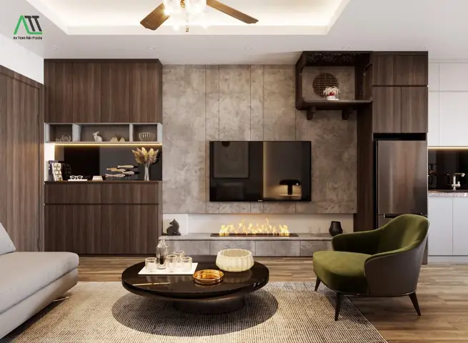 Mẫu Nhựa Ốp Tường Phòng Khách Đẹp