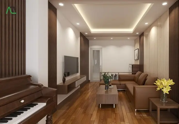 Thi Công Ốp Tường Nhựa Giả Gỗ