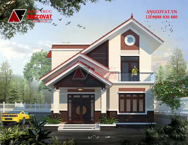 Thiết Kế 1: Tổng Hợp Các Mẫu Nhà Đẹp 2 Tầng 90m2 Mới Nhất Giá Rẻ Đẹp Của Anh Hơn- Đông Anh- Hà Nội