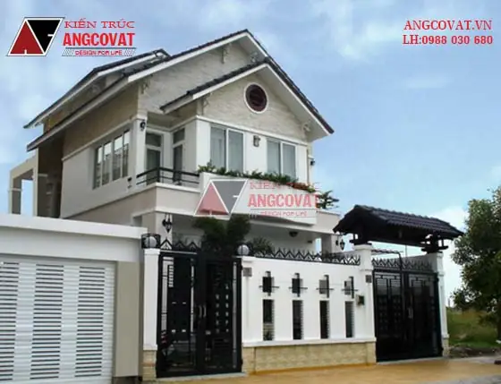 Mẫu Số 2: Các Mẫu Nhà Đẹp 2 Tầng 90m2 Sang Trọng, Giá Rẻ