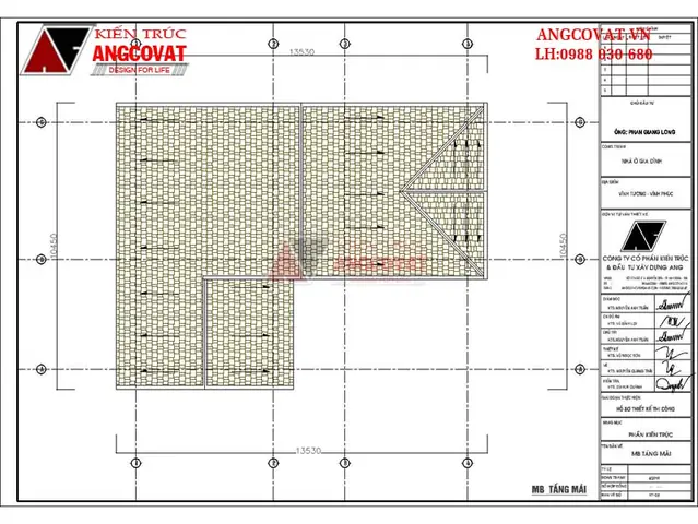 Mặt Bằng Công Năng: Mẫu Nhà 2 Tầng Đẹp 90m2 Mái Thái Sang Trọng Có 3 Phòng Ngủ