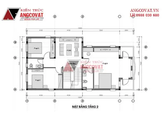 Mặt Bằng Công Năng Các Mẫu Nhà Đẹp 2 Tầng 90m2 Giá Rẻ Đẹp